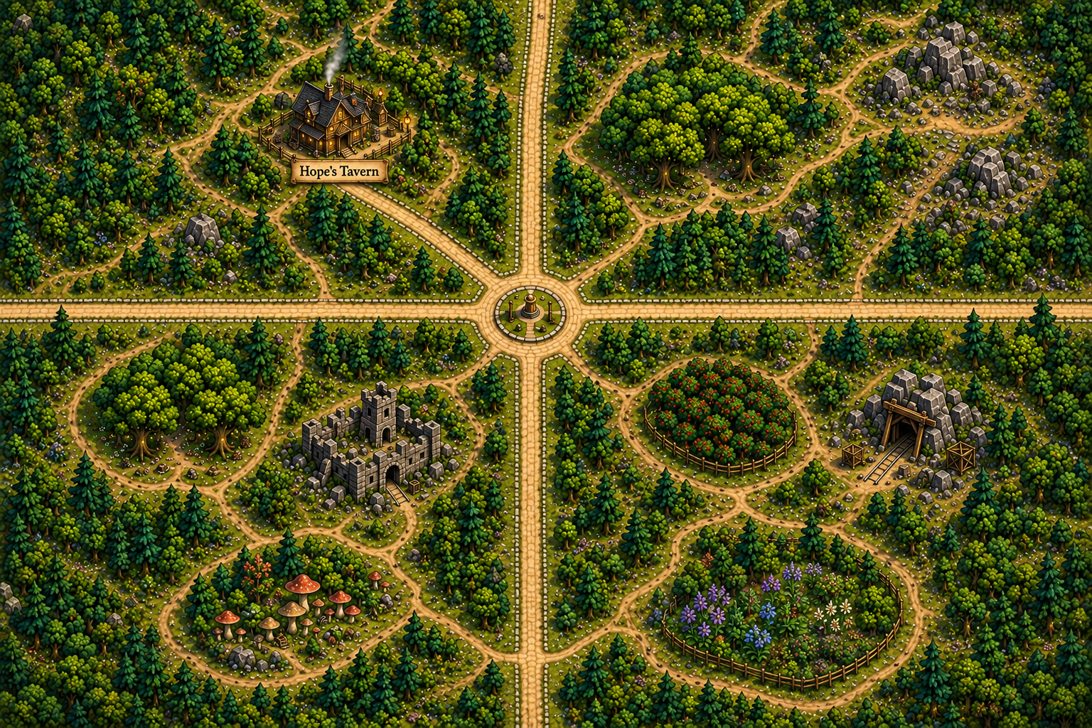 Greenville Region 1 map