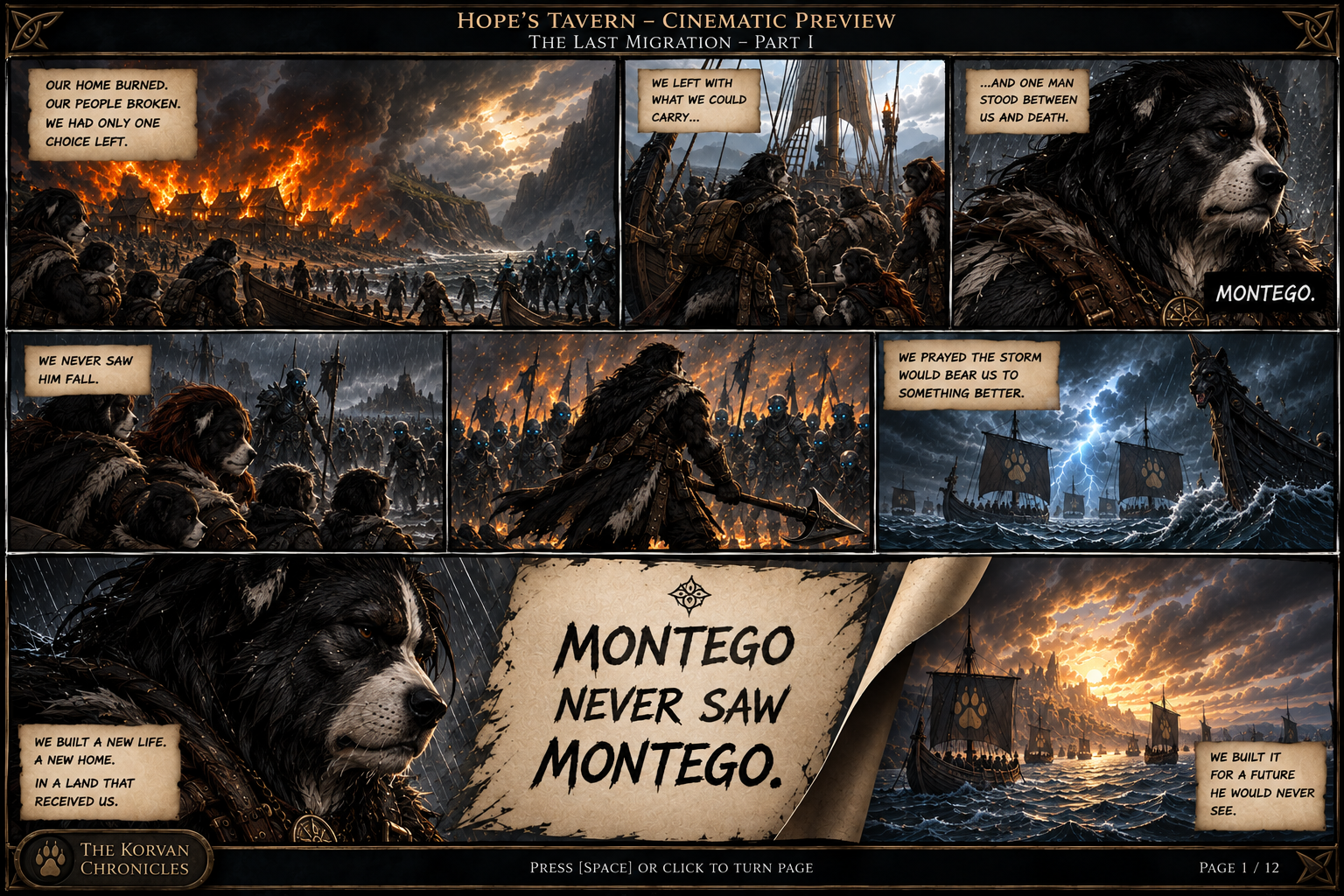 The Last Migration of the Korvan