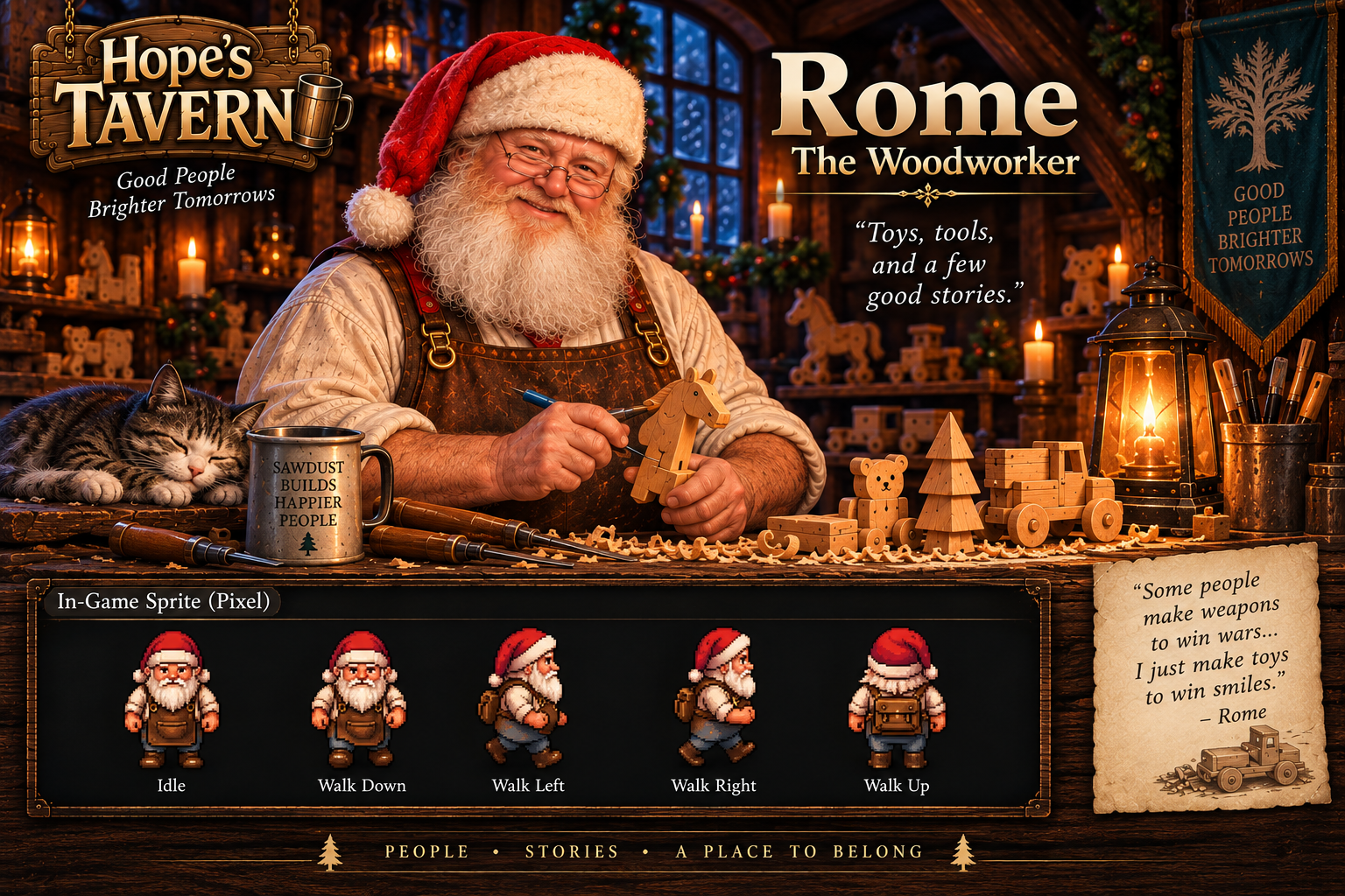 Rome character artwork